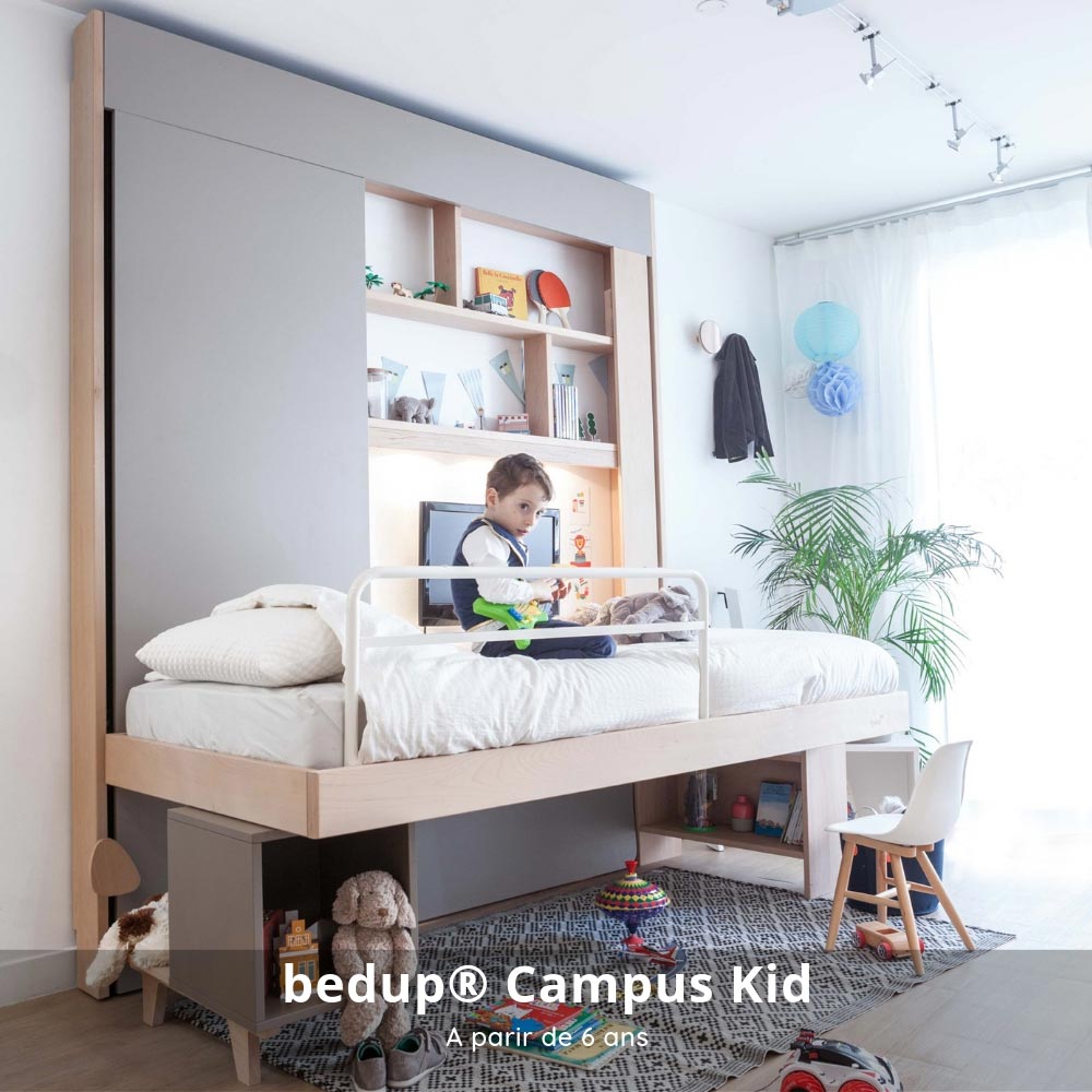 bedUp® Campus, lit escamotable au plafond