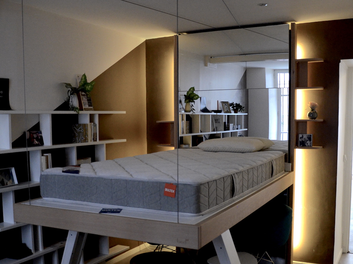 retro eclairage pour lit escamotable au plafond bedup®